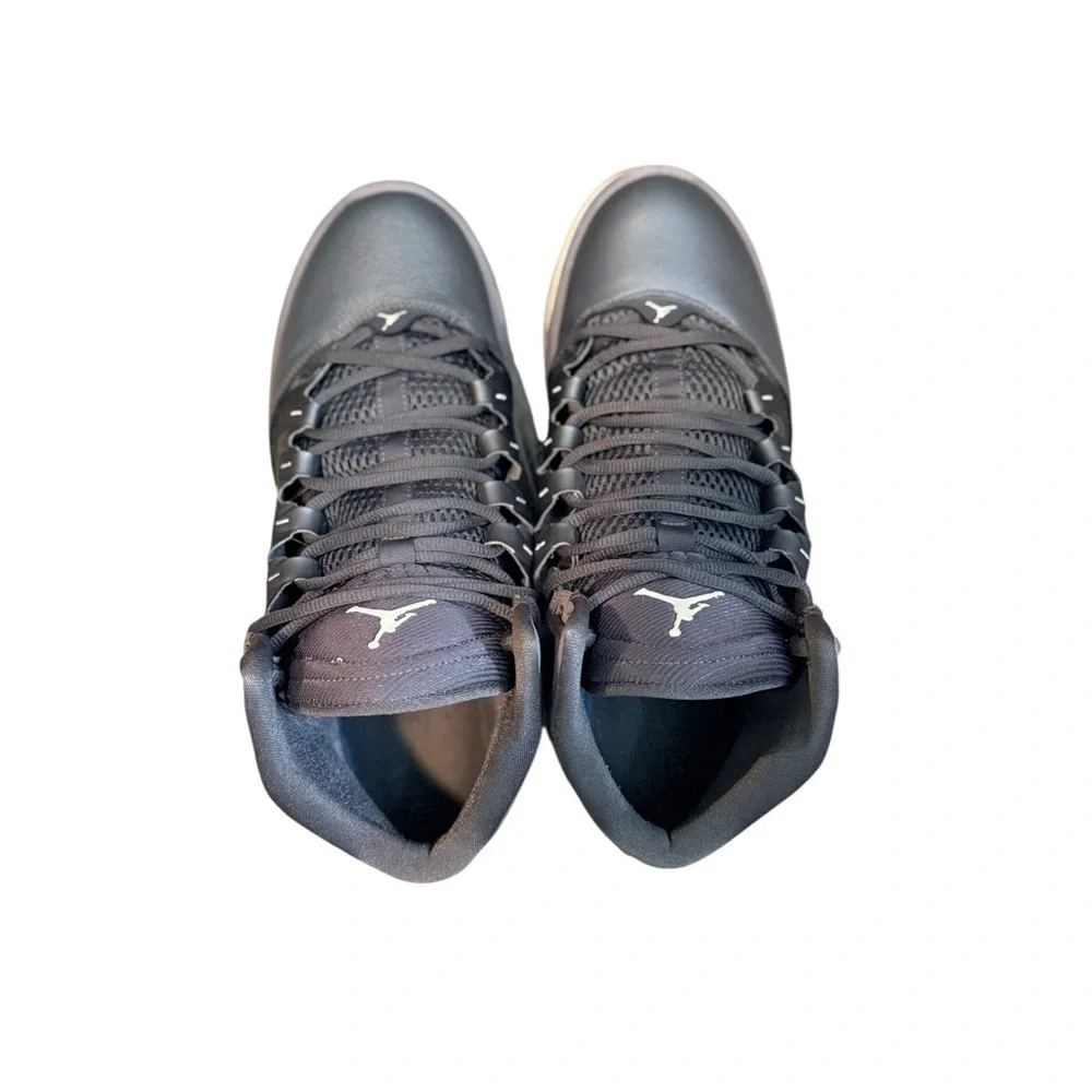 Nike Air Jordan Trainer Basketball Shoes Black Grey Size 9